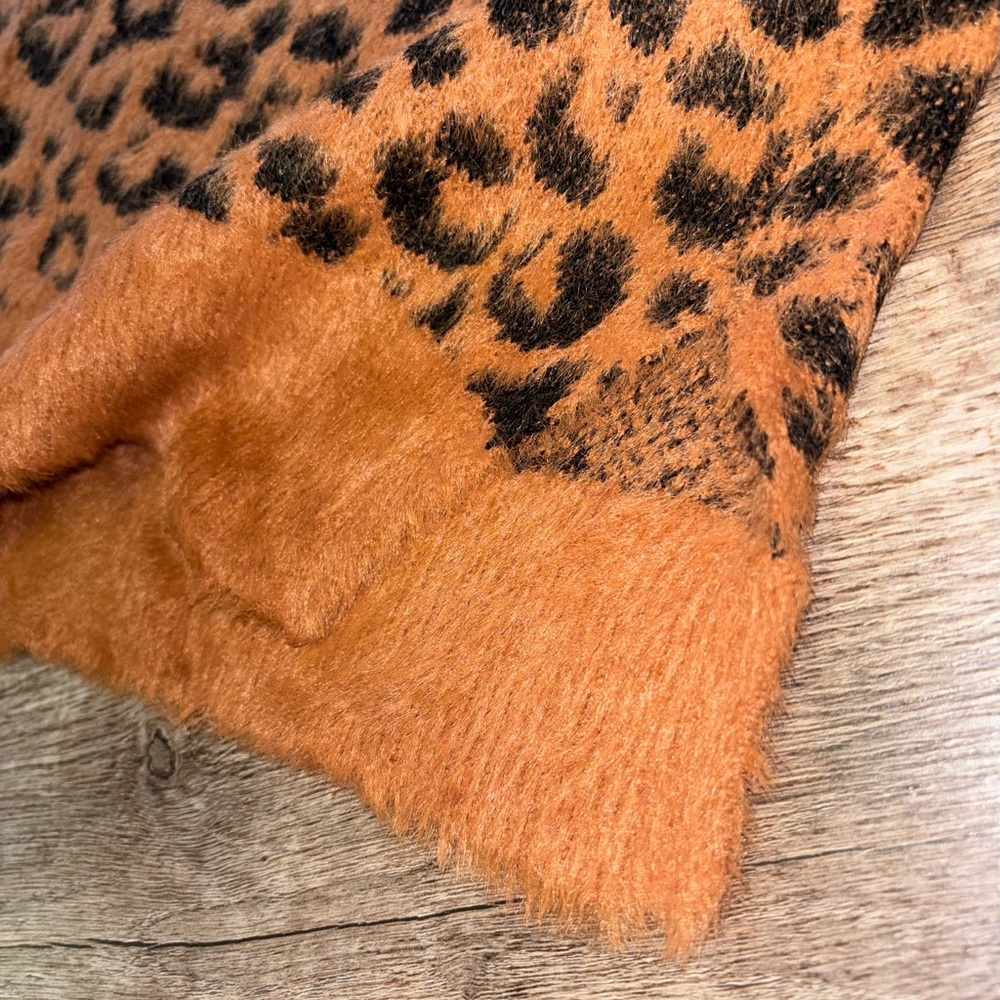 NWT Maurices Leopard Print Cardigan - Brown and Black Size Medium - Picture 8 of 9